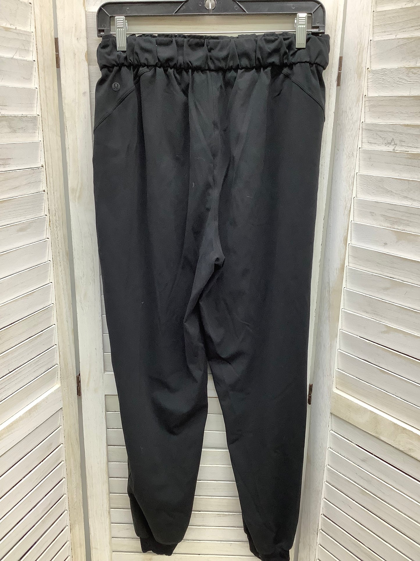 Black Athletic Pants Lululemon, Size 8