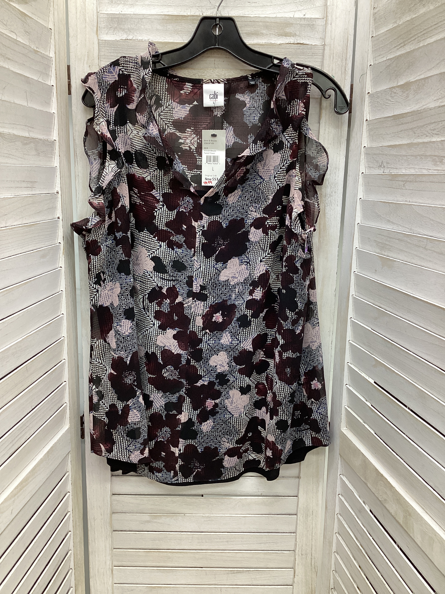 Tunic Sleeveless By Cabi  Size: L