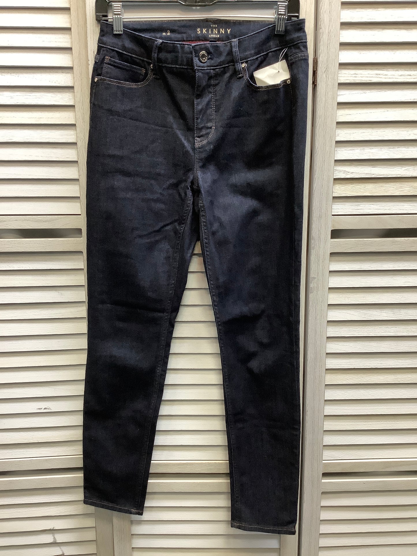 Blue Denim Jeans Skinny White House Black Market, Size 2