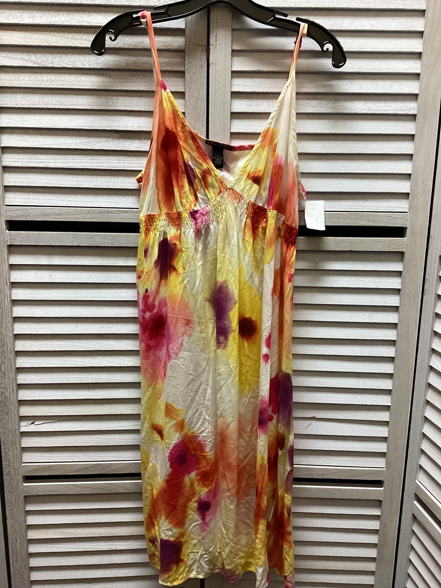 Dress Casual Midi By Lucky Brand  Size: L