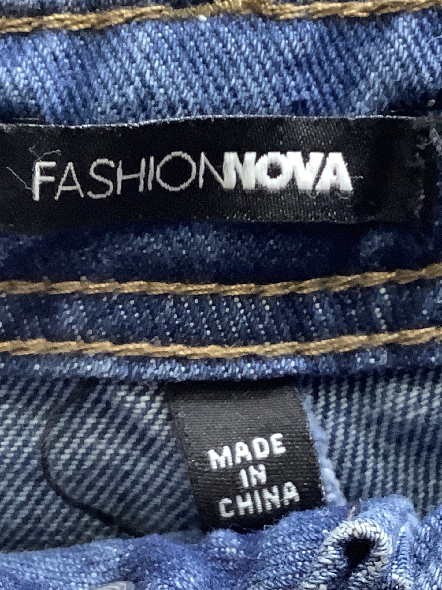 Denim Jeans Relaxed/boyfriend Fashion Nova, Size 16