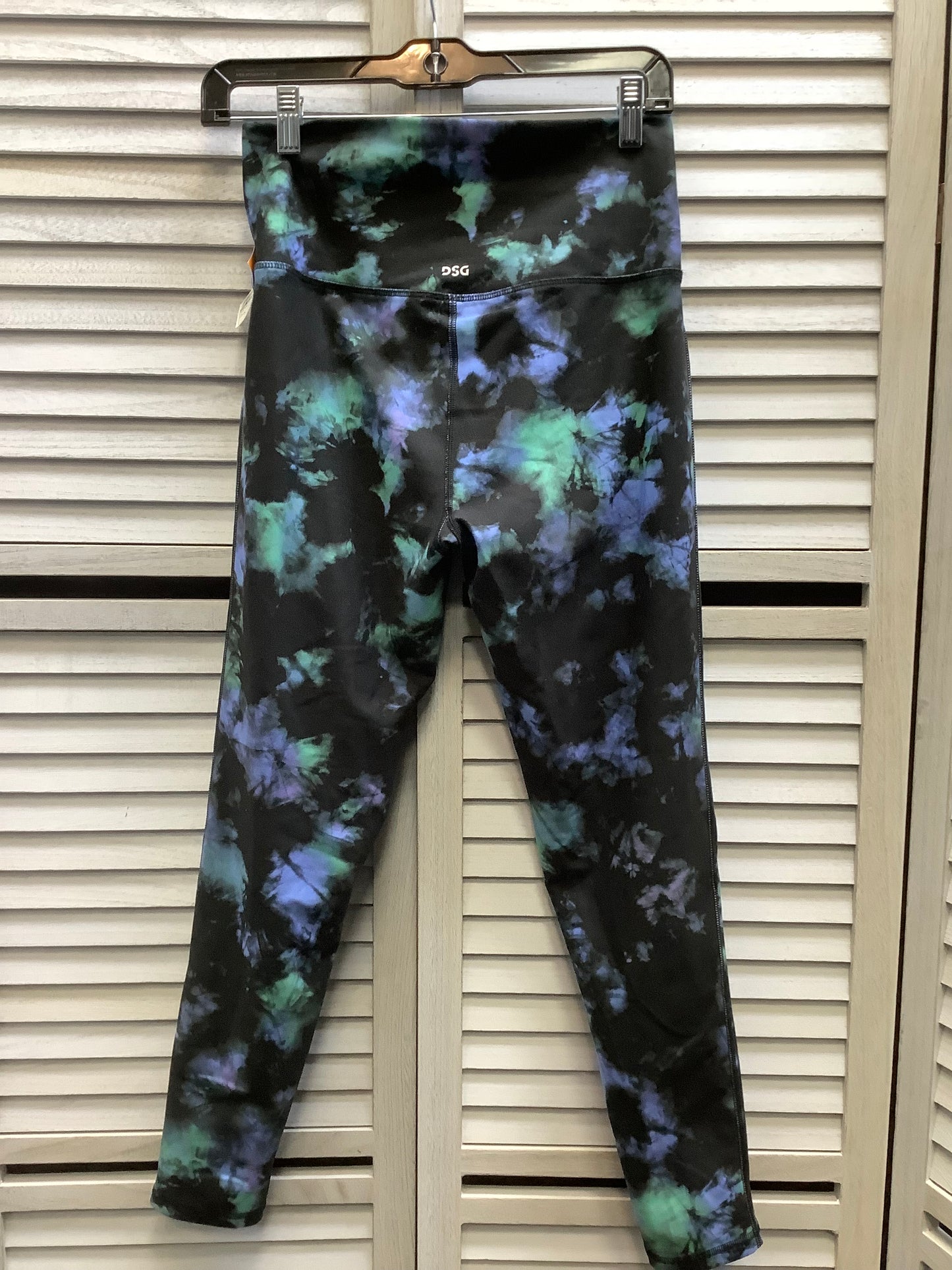 Athletic Leggings By Dsg Outerwear In Tie Dye, Size: Medium