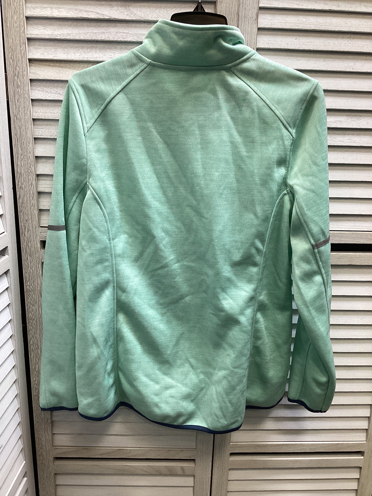 Athletic Jacket By Xersion In Teal, Size: L