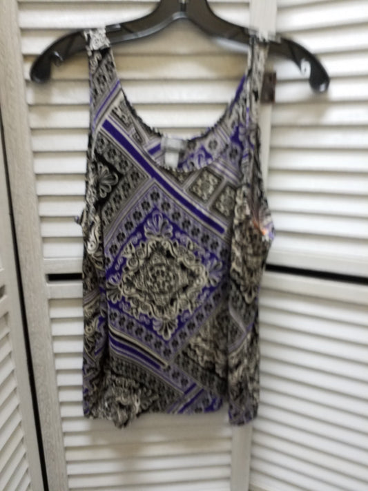 Top Sleeveless By Chicos  Size: L