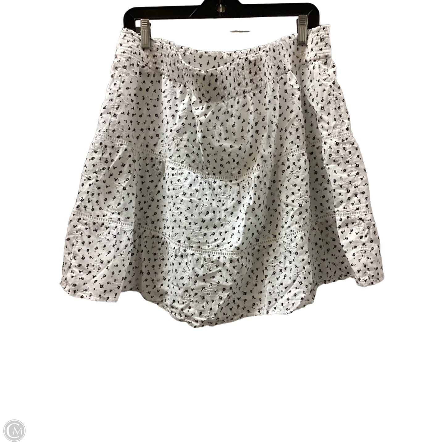 Skirt Mini & Short By Loft In Floral Print, Size: Xl