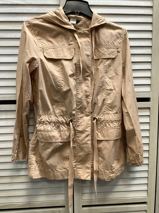 Coat Raincoat By J. Crew In Peach, Size: Xs