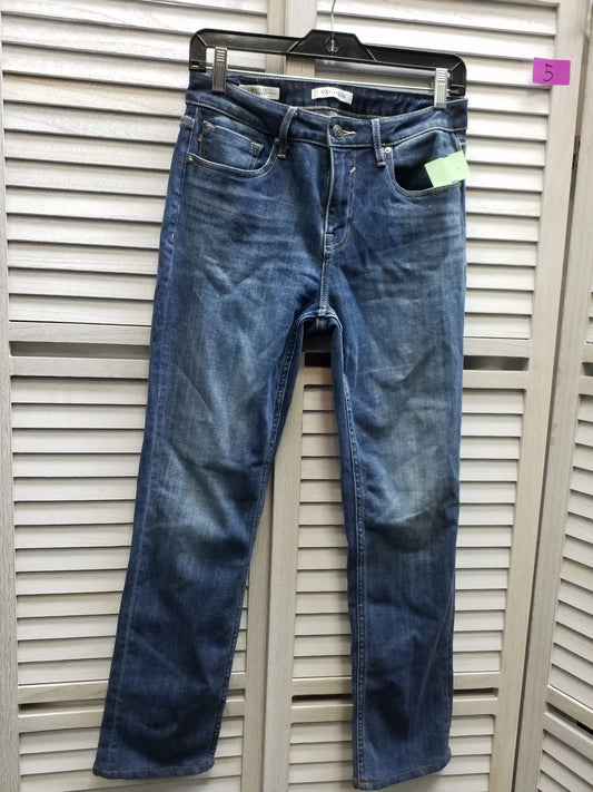 Blue Denim Jeans Straight Vigoss, Size 6