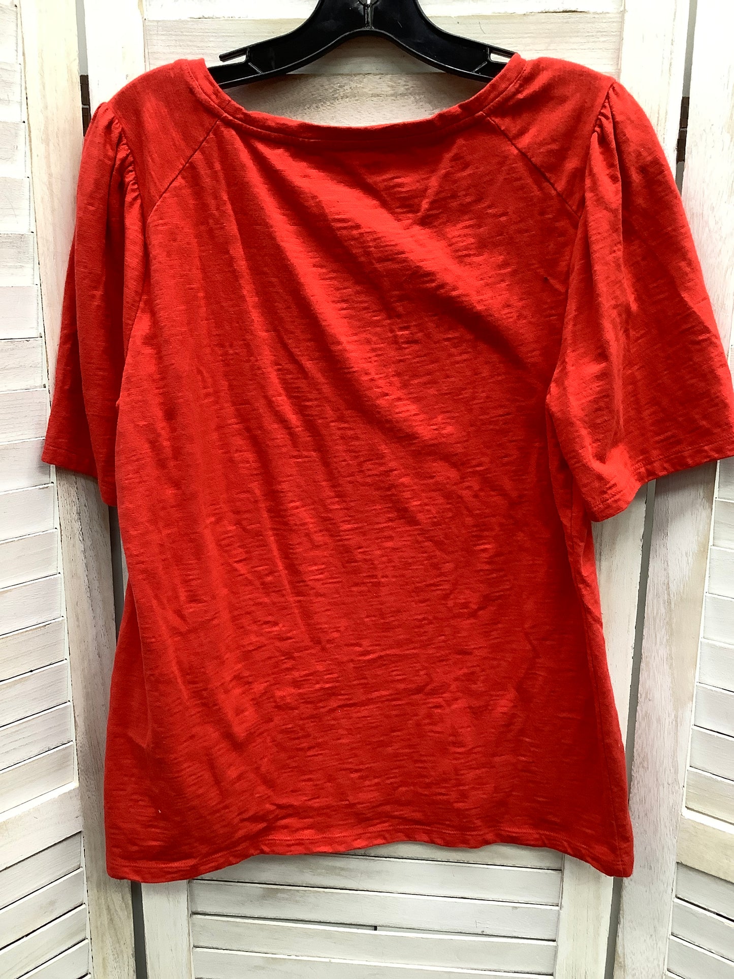 Top Short Sleeve Basic By Talbots  Size: L