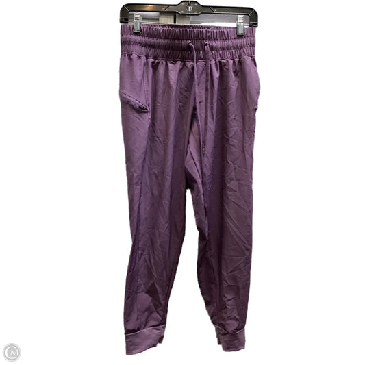 Athletic Pants By Clothes Mentor In Purple, Size: S