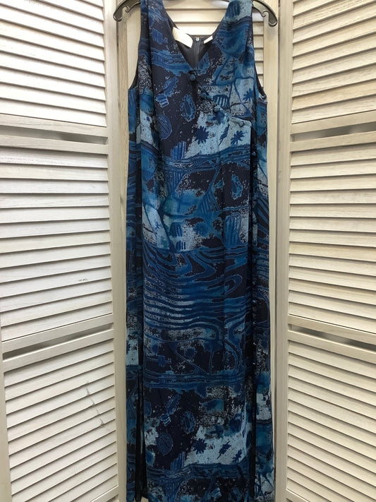 Navy Dress Casual Maxi Elisabeth, Size 18