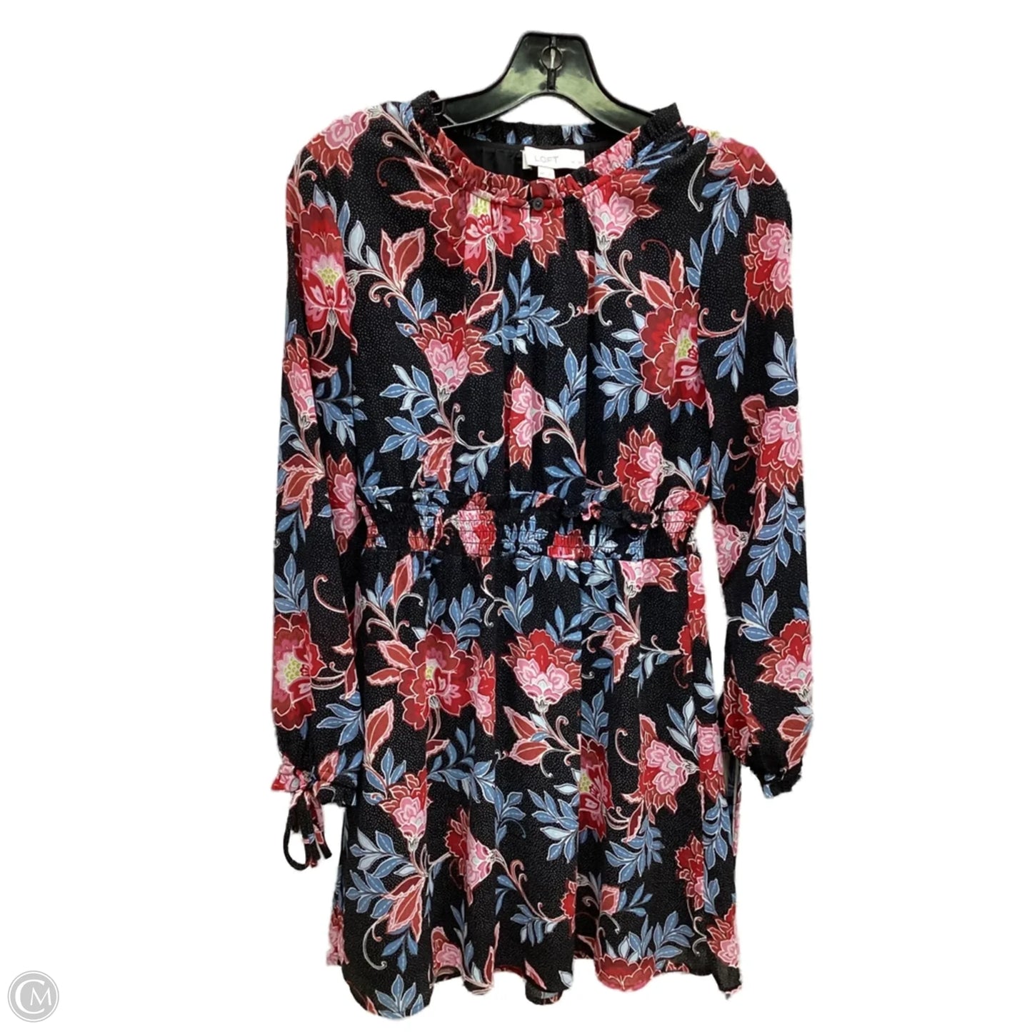 Dress Casual Short By Loft In Floral Print, Size: S
