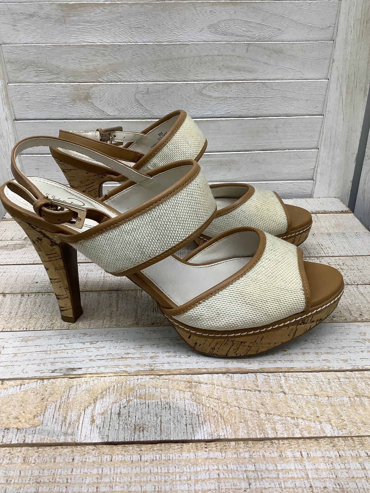 Sandals Heels Platform By Clothes Mentor  Size: 8