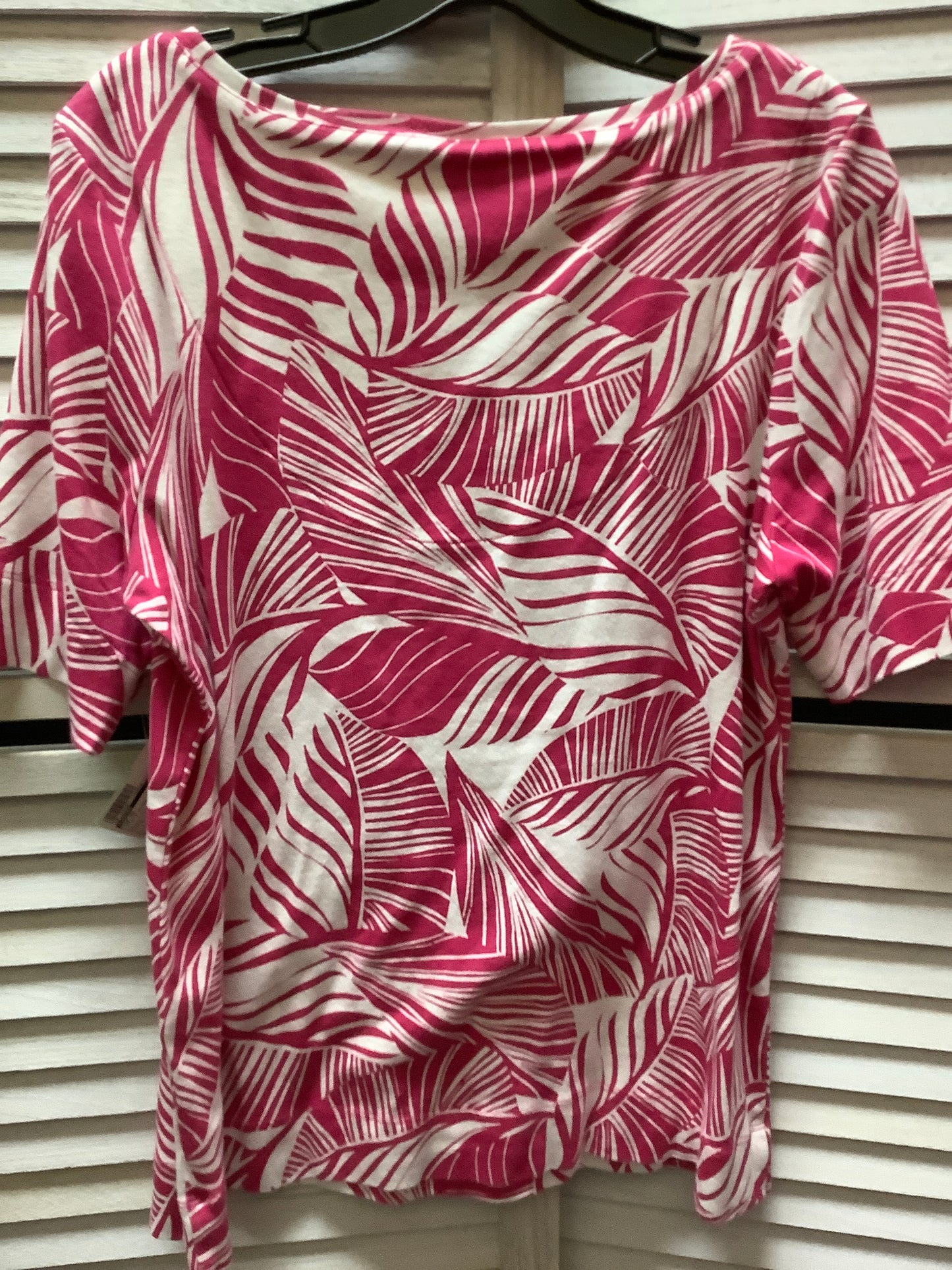 Top Short Sleeve By Chicos  Size: L