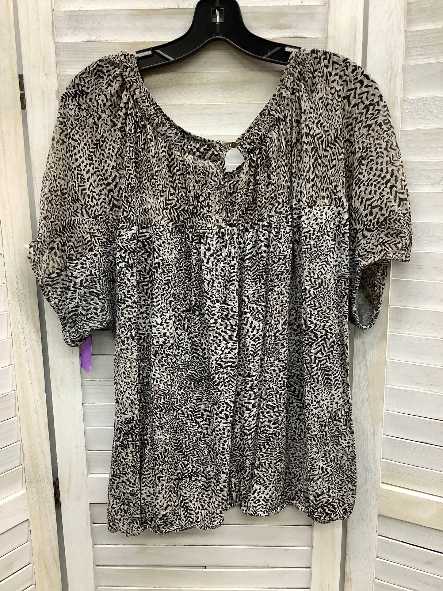 Top Short Sleeve By Loft  Size: L