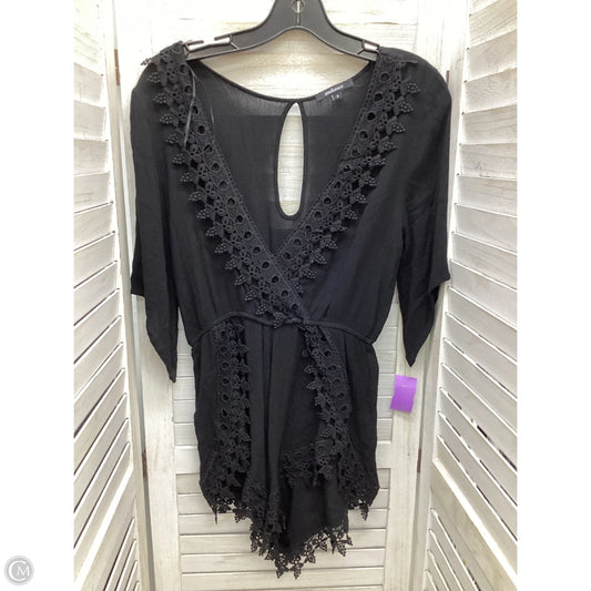 Romper By Ambiance Apparel In Black, Size: S