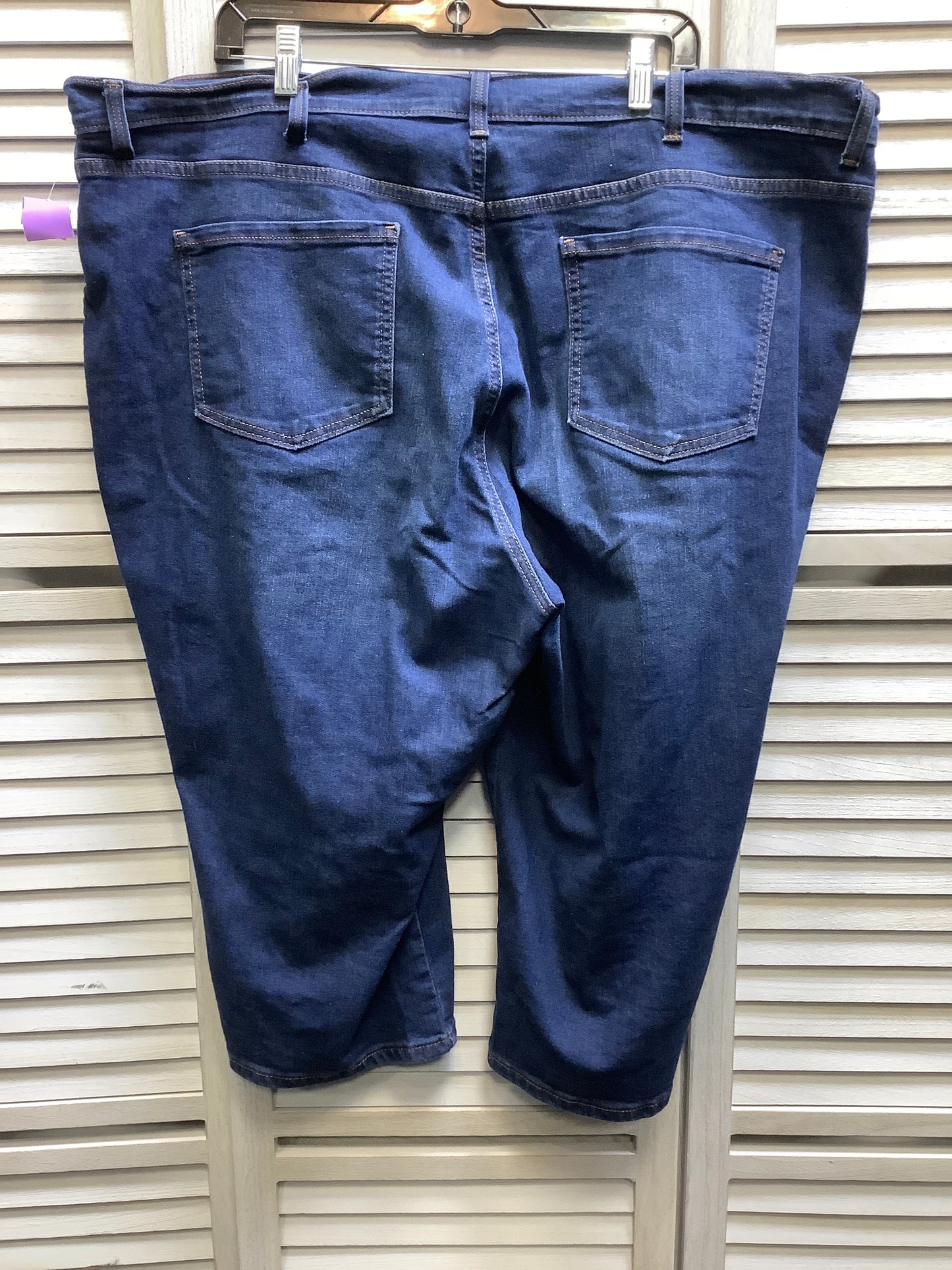 Blue Denim Capris Gloria Vanderbilt, Size 24