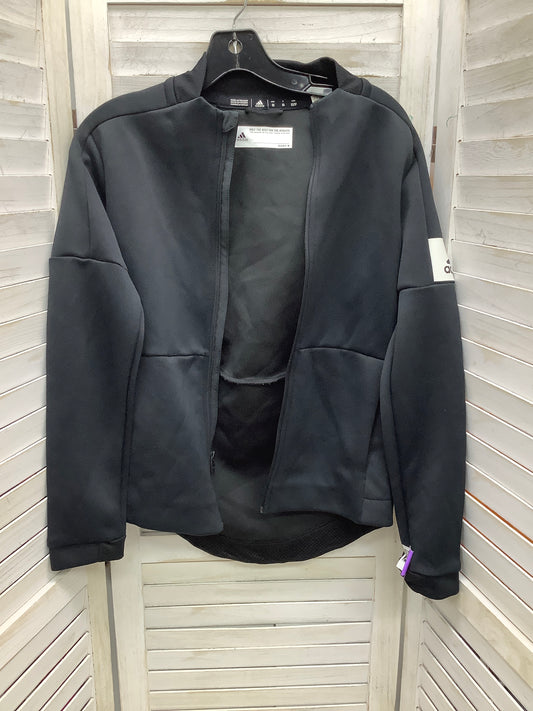 Athletic Jacket By Adidas In Black, Size: Xs