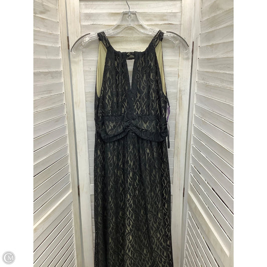 Dress Casual Maxi By Emma And Michele In Black & Cream, Size: 6