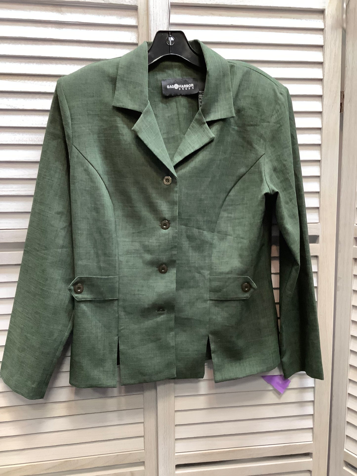 Green Blazer Sag Harbor, Size 10