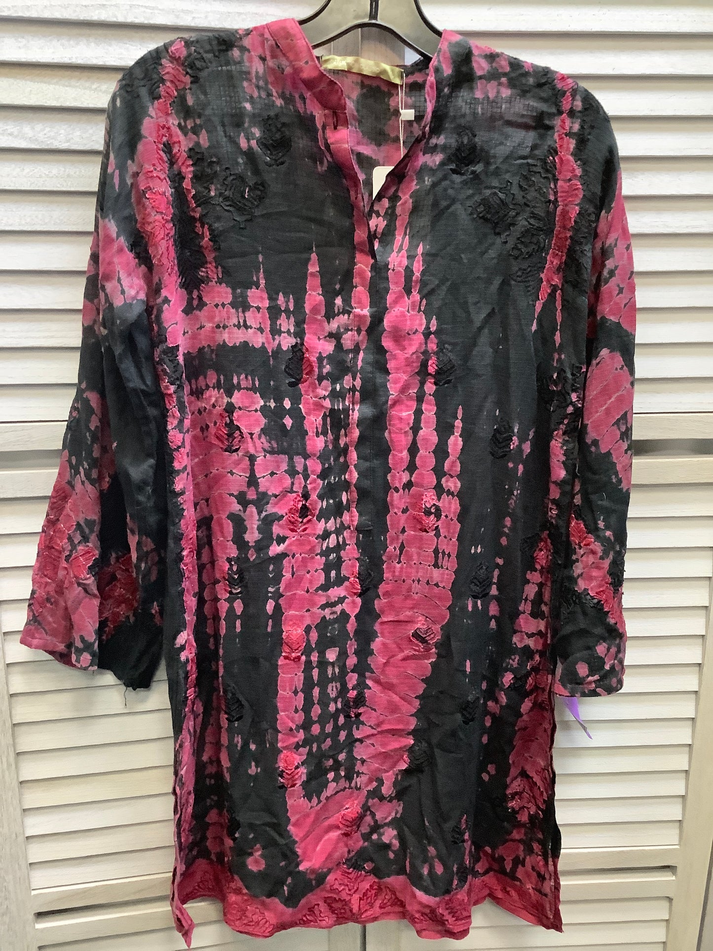 Tie Dye Print Swimwear Cover-up Clothes Mentor, Size 12