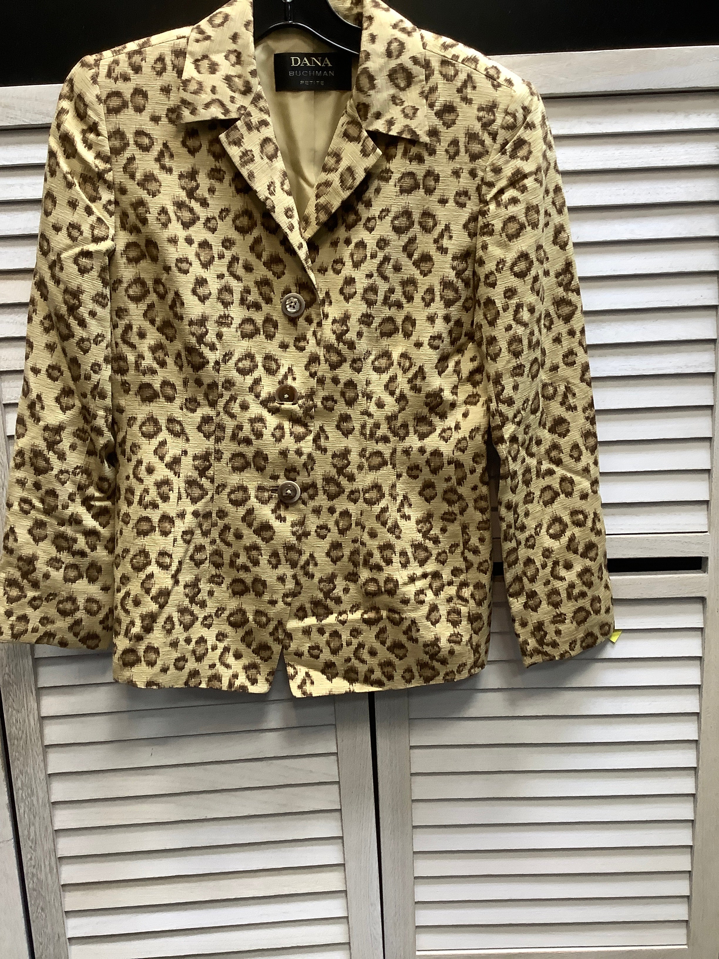 Anthropologie Rowan Leopard Knit Blazer Jacket order