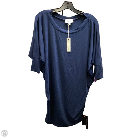 Top 3/4 Sleeve By Clothes Mentor In Navy, Size: S