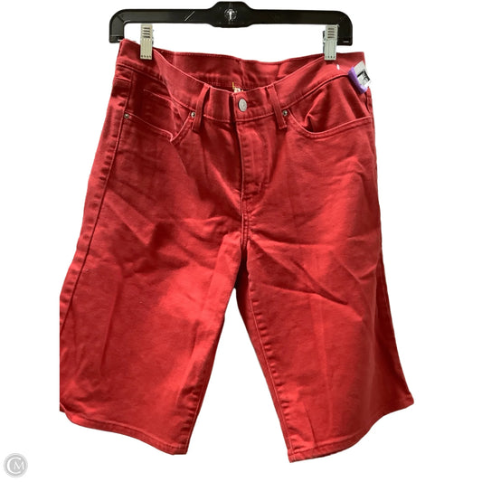 Shorts By Levis In Red, Size: 31