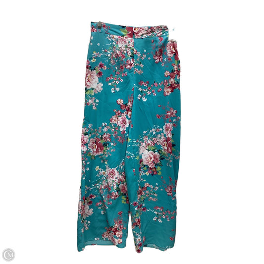 Pants Lounge By Forever 21 In Floral Print, Size: M