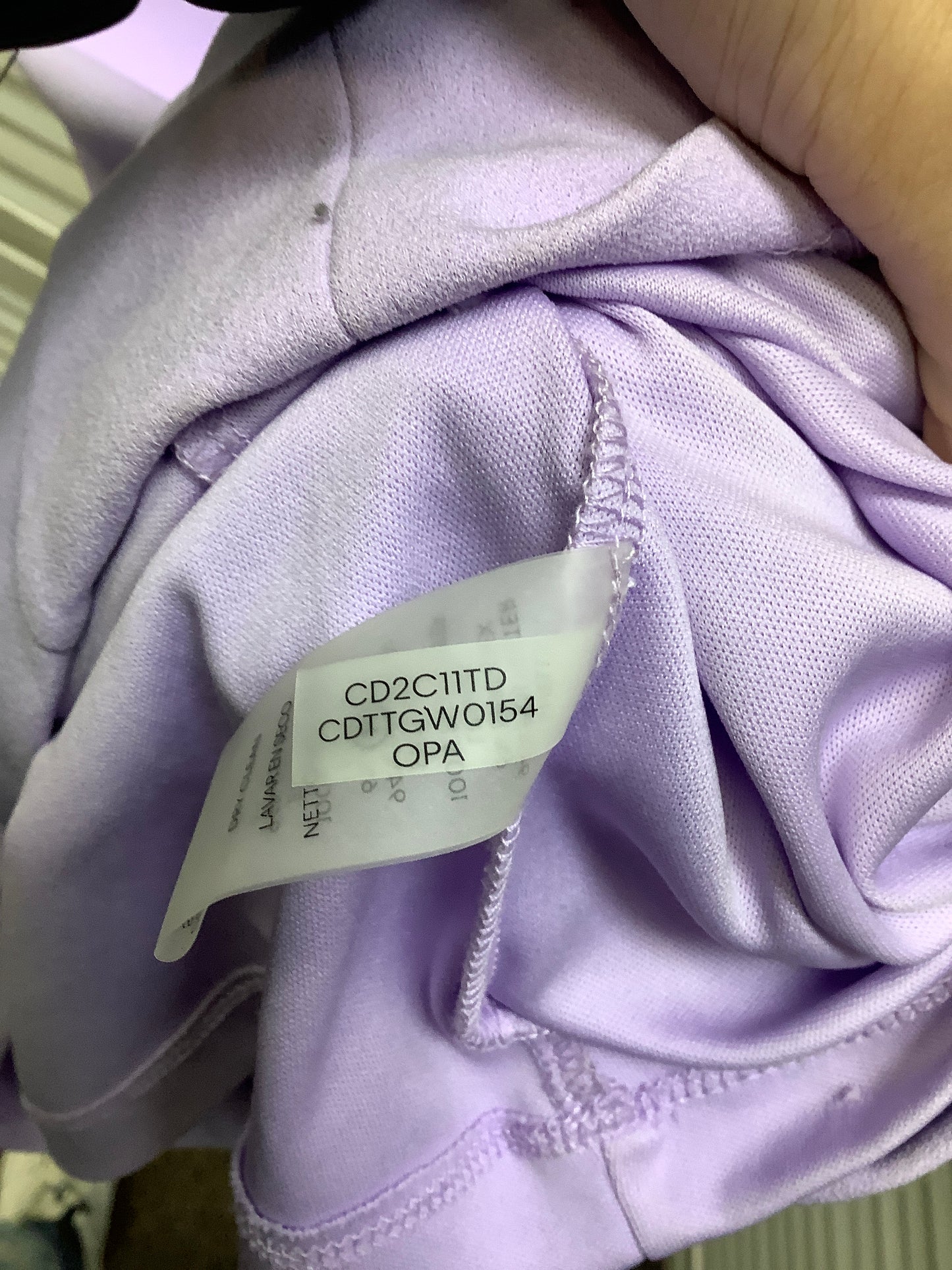 Dress Casual Short By Calvin Klein In Purple, Size: 10