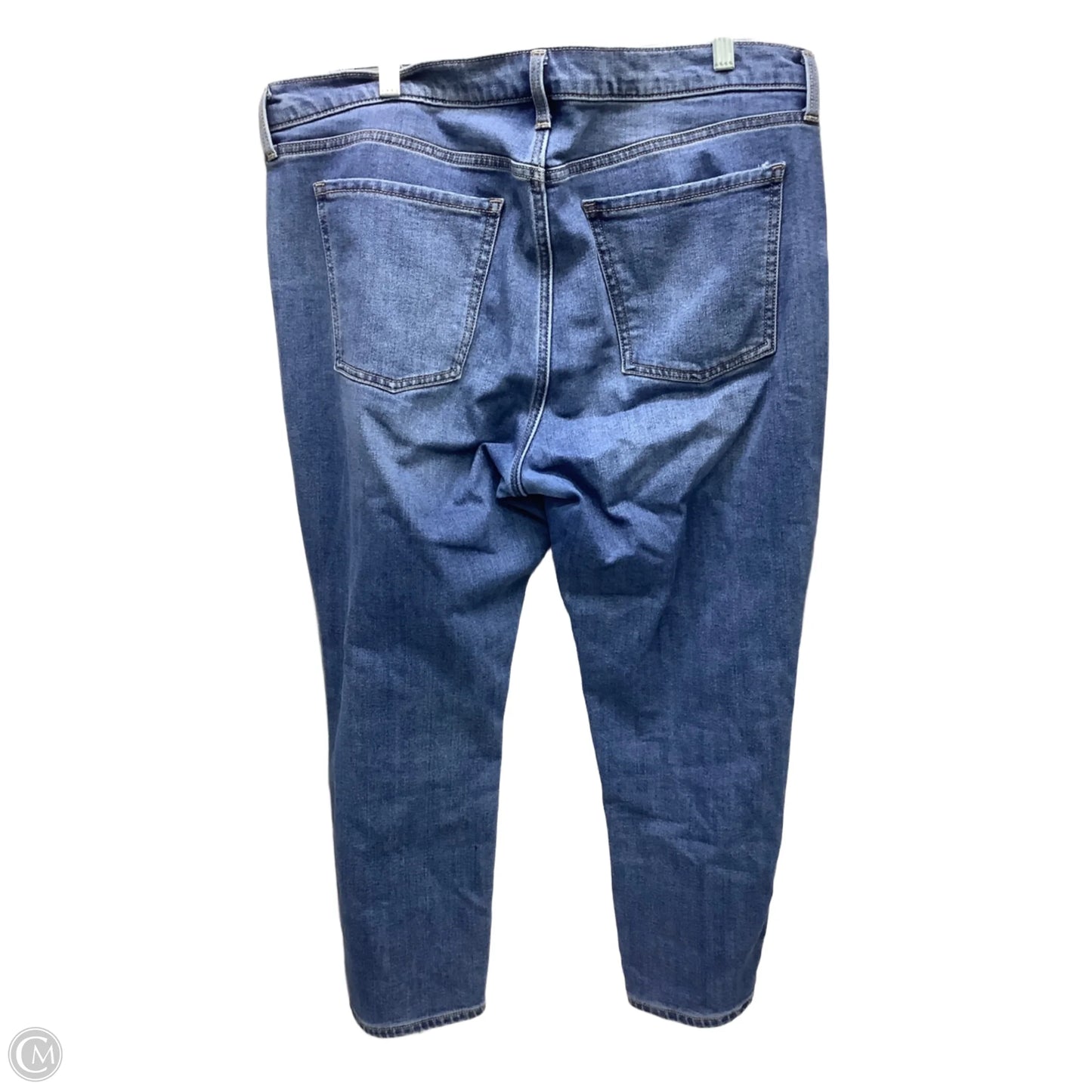 Jeans Cropped By Old Navy In Blue Denim, Size: 14