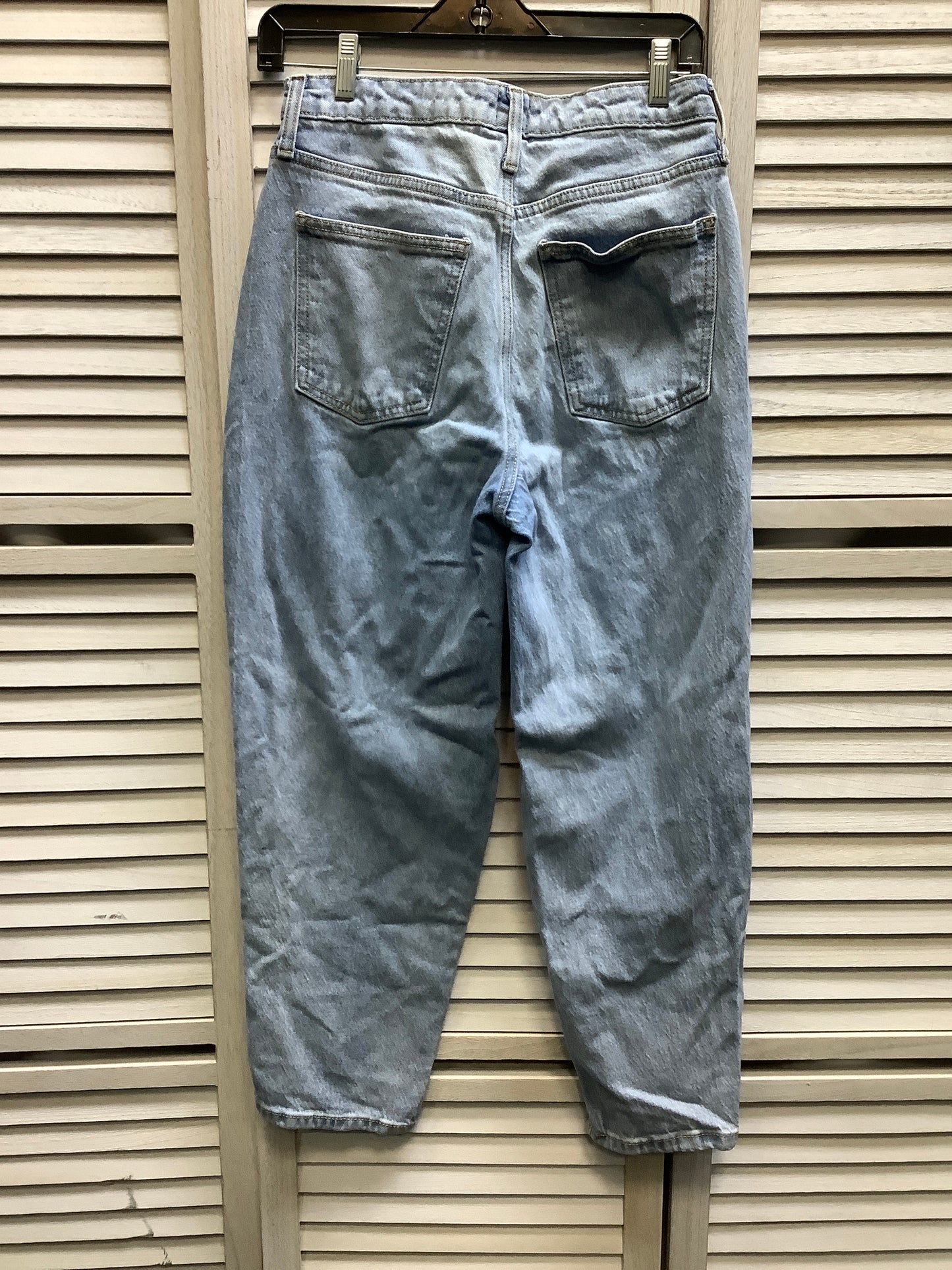 Blue Denim Jeans Straight A New Day, Size 4