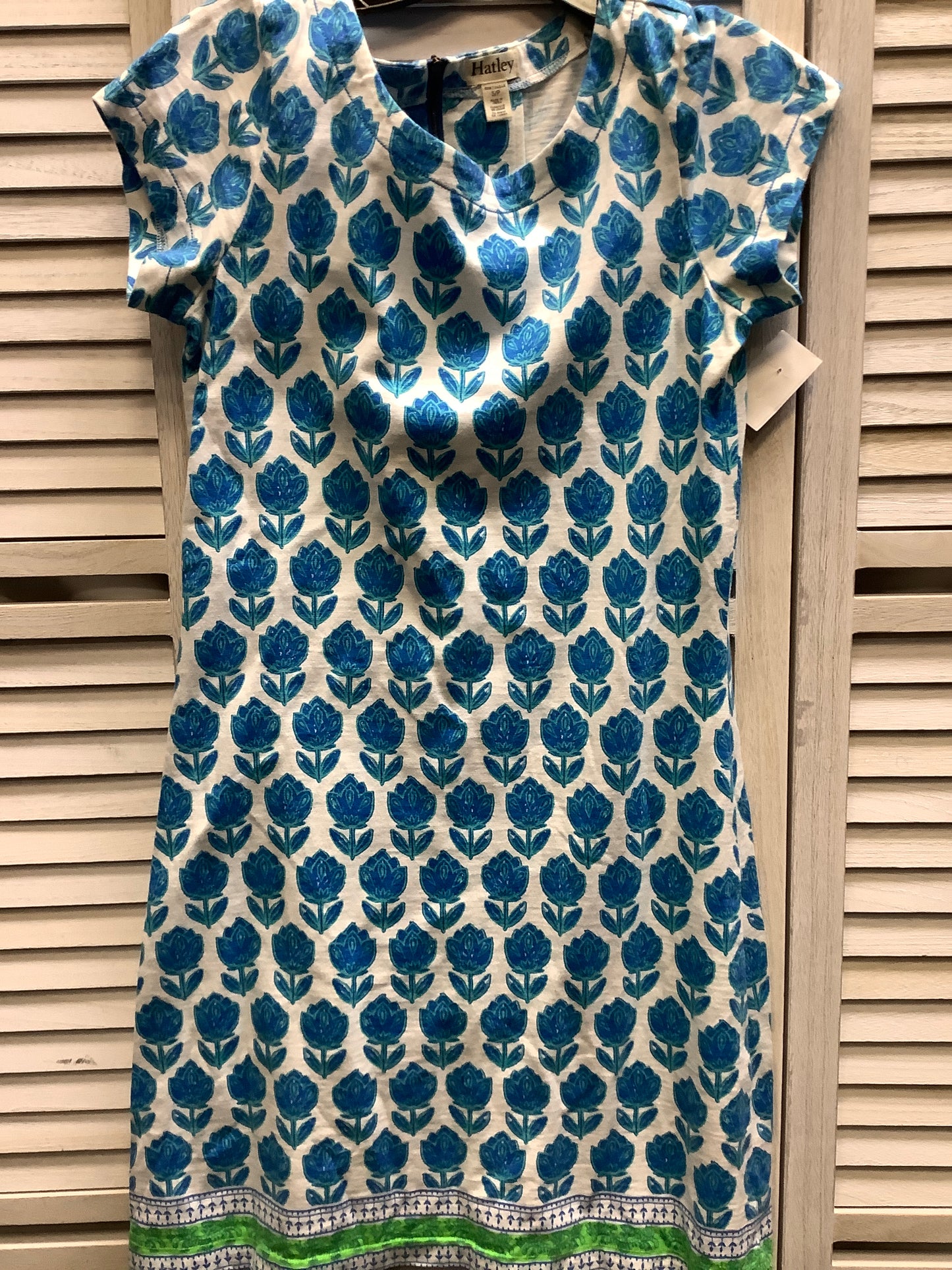 Blue Dress Casual Short Hatley, Size S