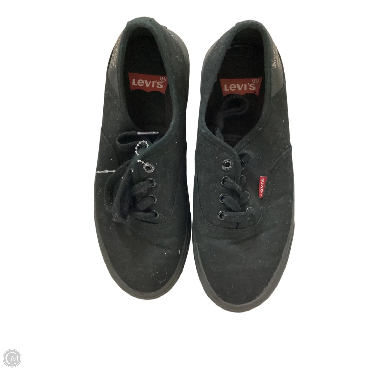 Shoes Sneakers By Levis In Black, Size: 7