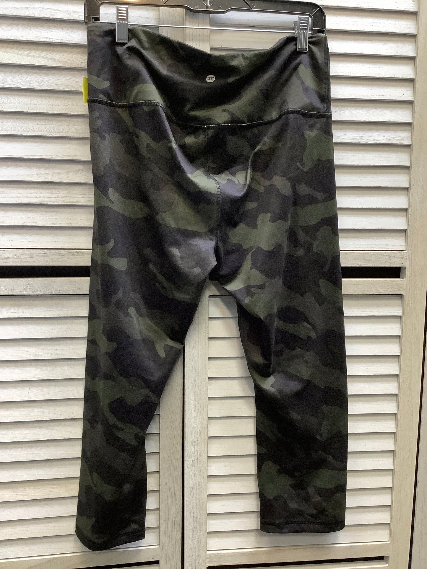 Athletic Leggings By Rbx In Camoflauge, Size: Xl