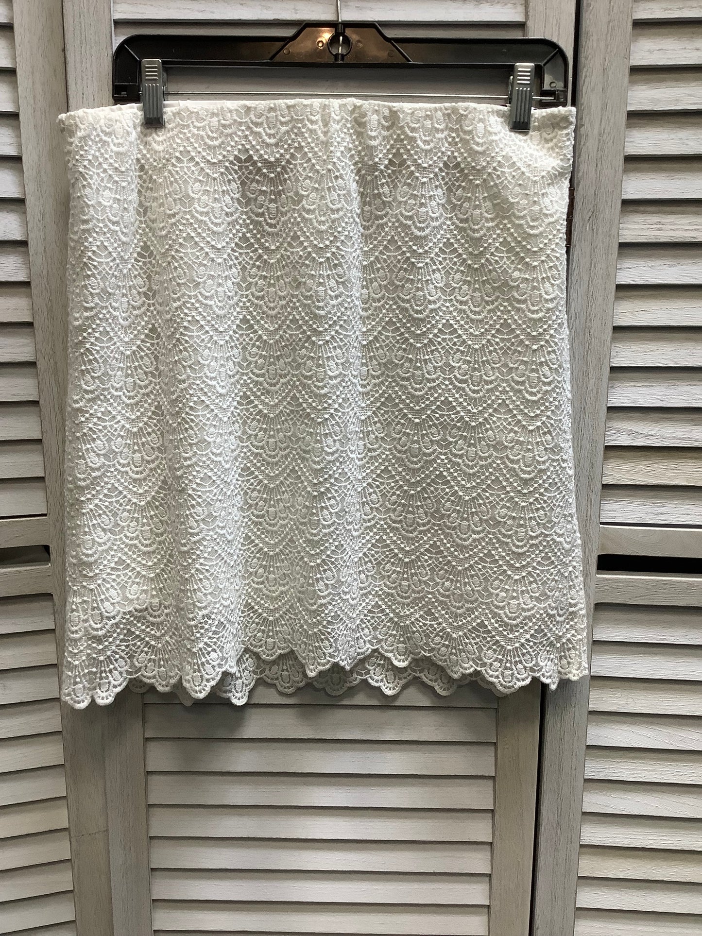 White Skirt Mini & Short J. Crew, Size 6