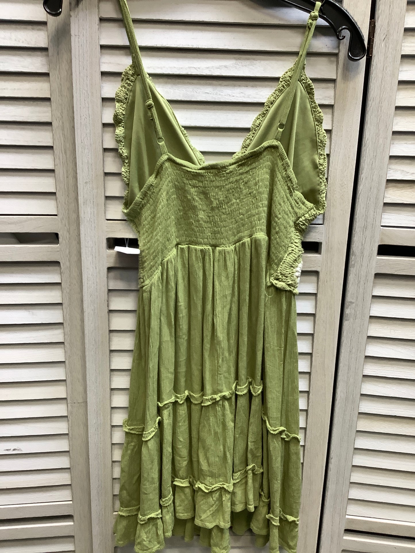 Green Dress Casual Short Indulge, Size S