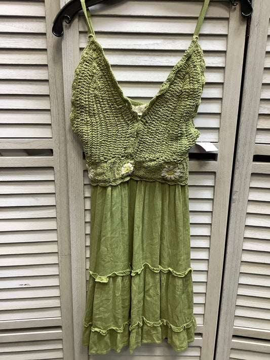 Green Dress Casual Short Indulge, Size S