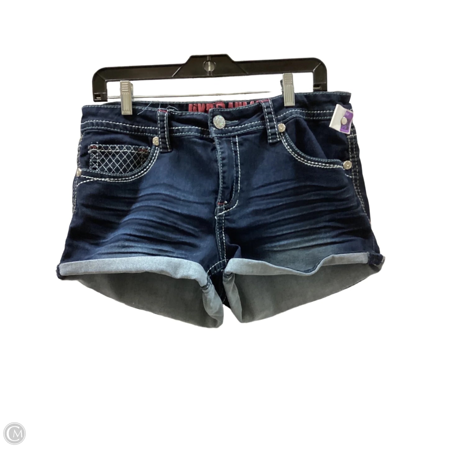 Shorts By Hydraulic In Blue Denim, Size: 16