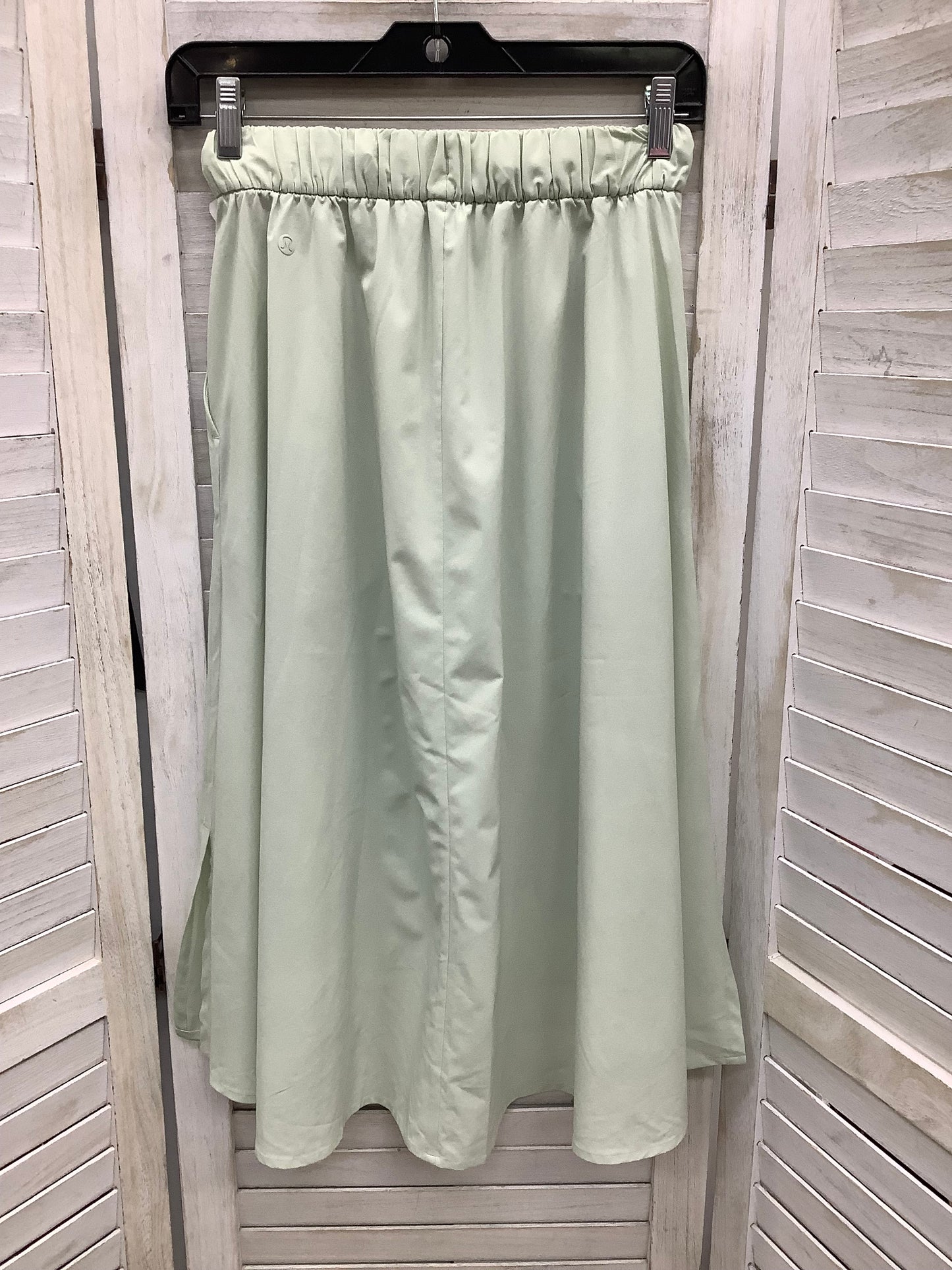 Green Skirt Midi Lululemon, Size 4
