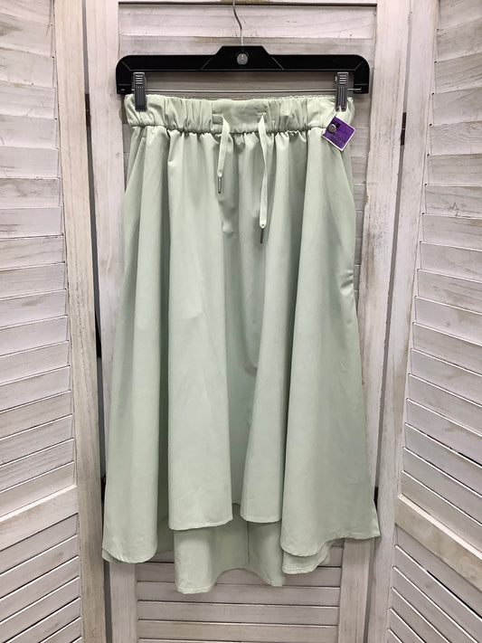 Green Skirt Midi Lululemon, Size 4