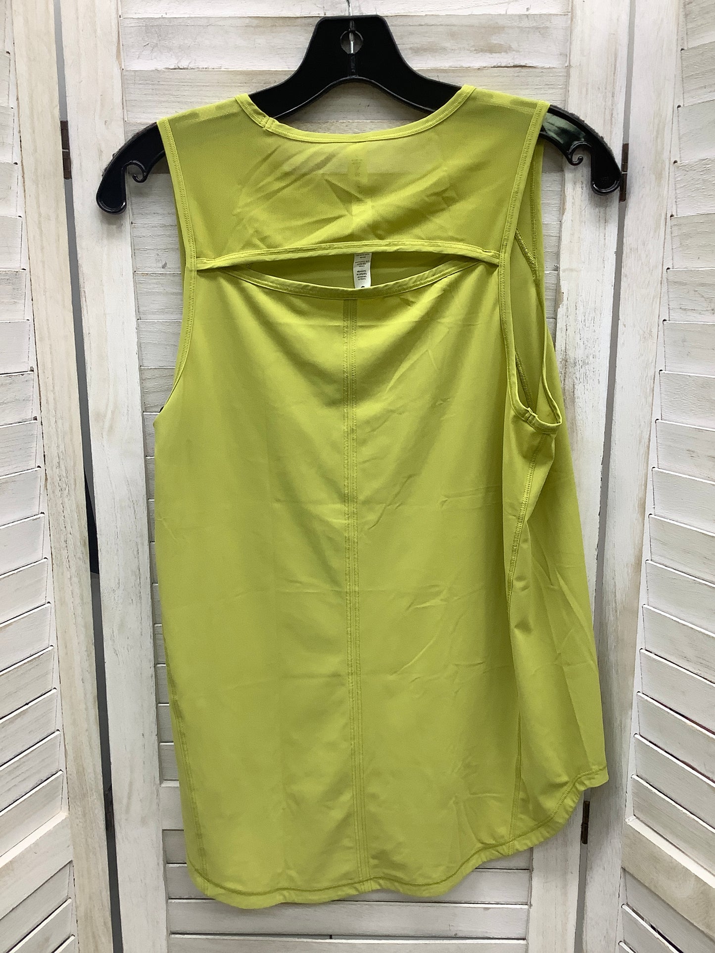 Green Athletic Tank Top Lululemon, Size 8