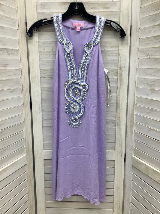 Purple Dress Casual Short Lilly Pulitzer, Size Xxs