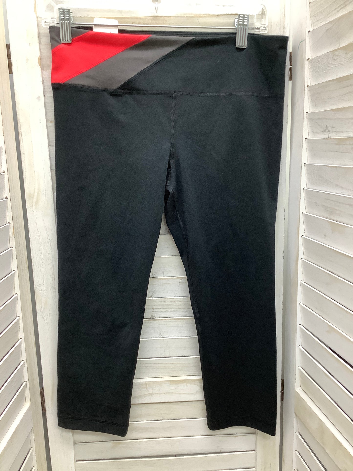 Athletic Leggings By Under Armour In Black, Size: M