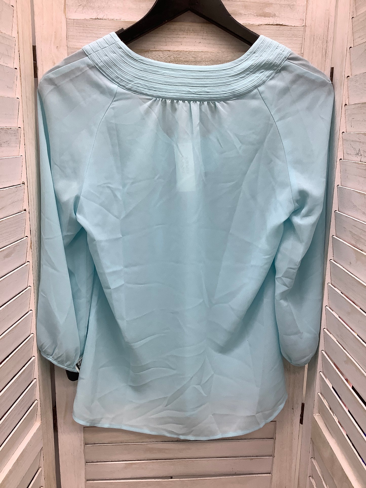 Blue Top 3/4 Sleeve Banana Republic, Size S