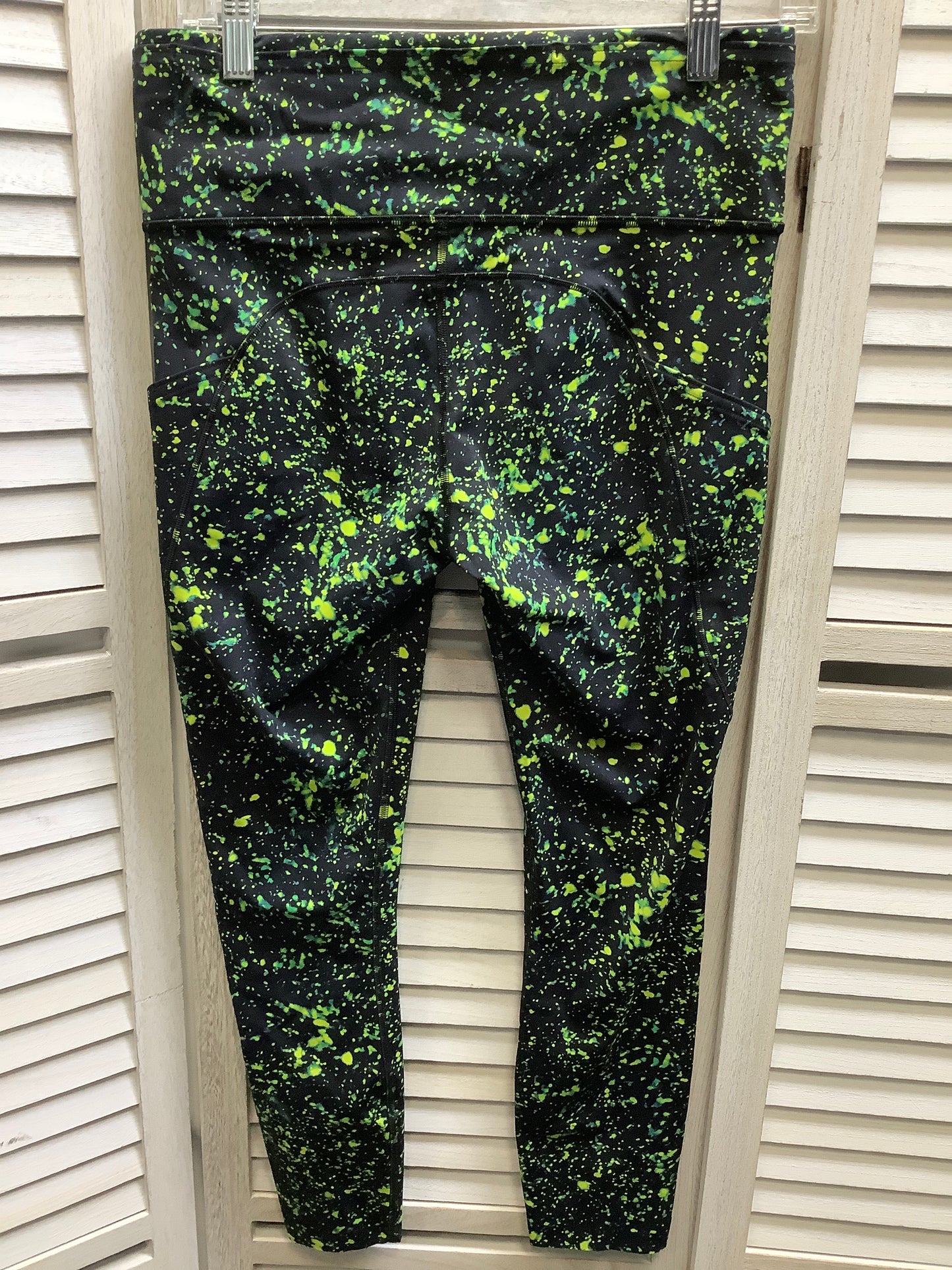 Green Athletic Leggings Lululemon, Size 10