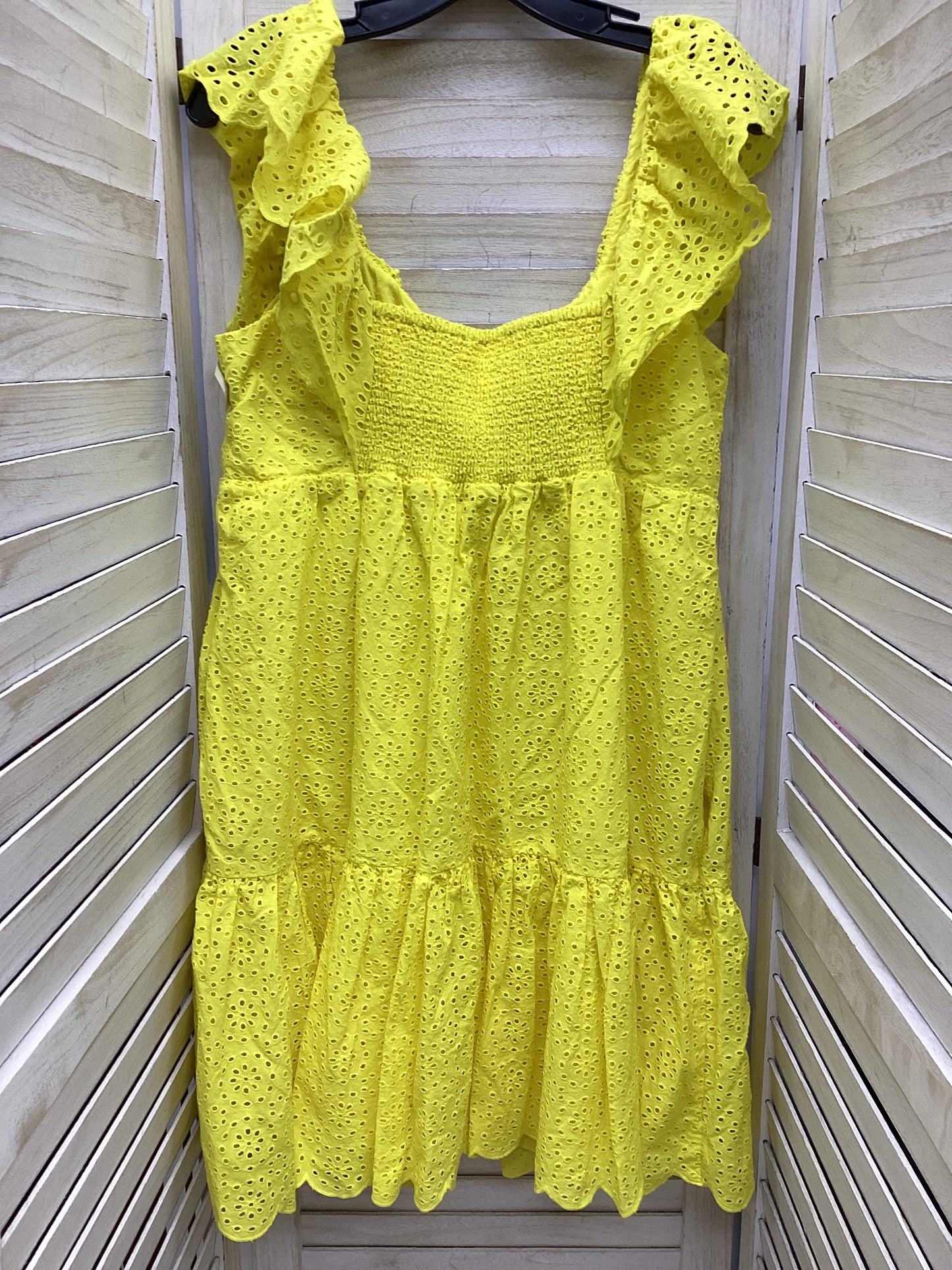 Yellow Dress Casual Short Lilly Pulitzer, Size 12