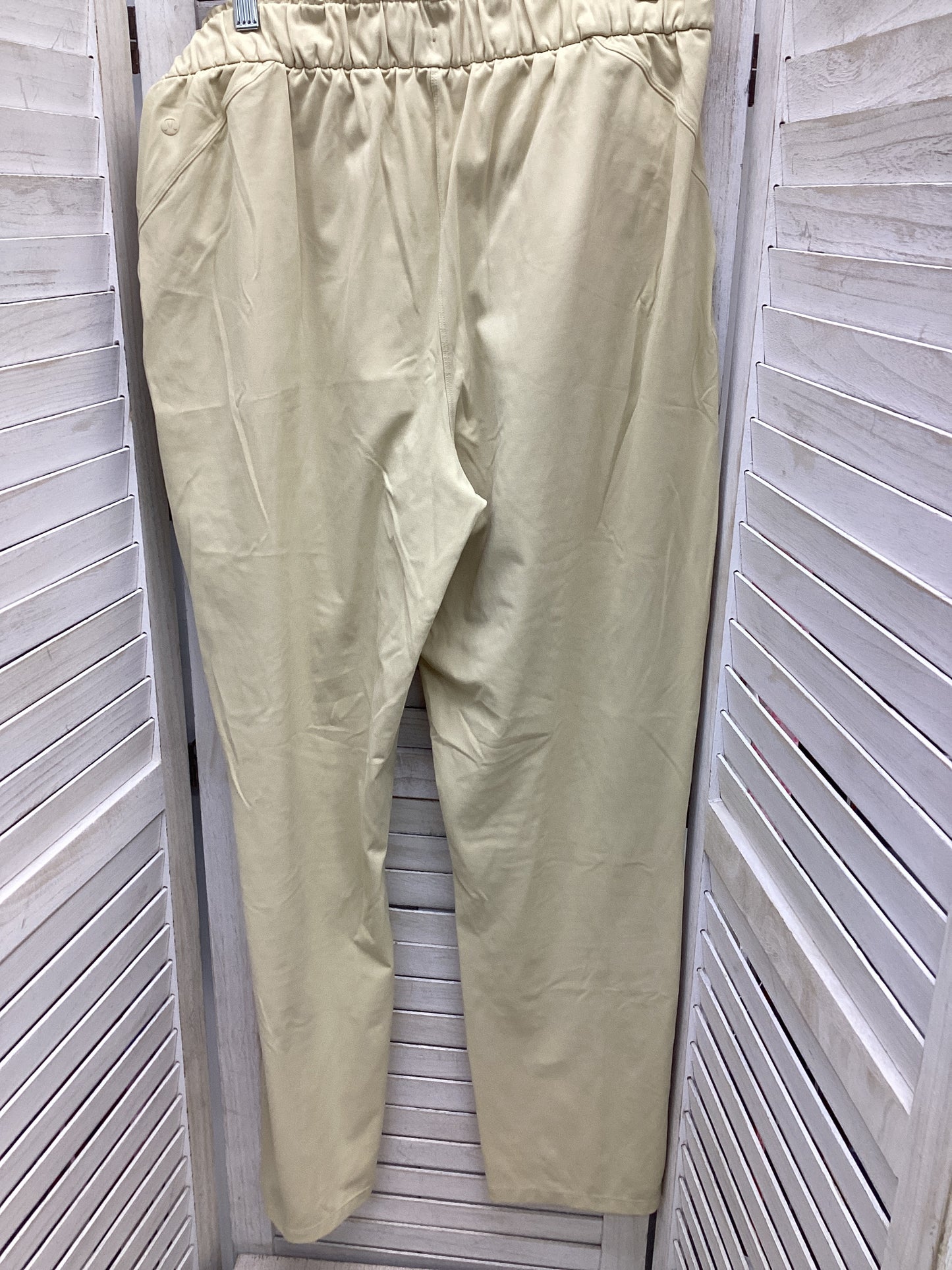 Tan Athletic Pants Lululemon, Size 12