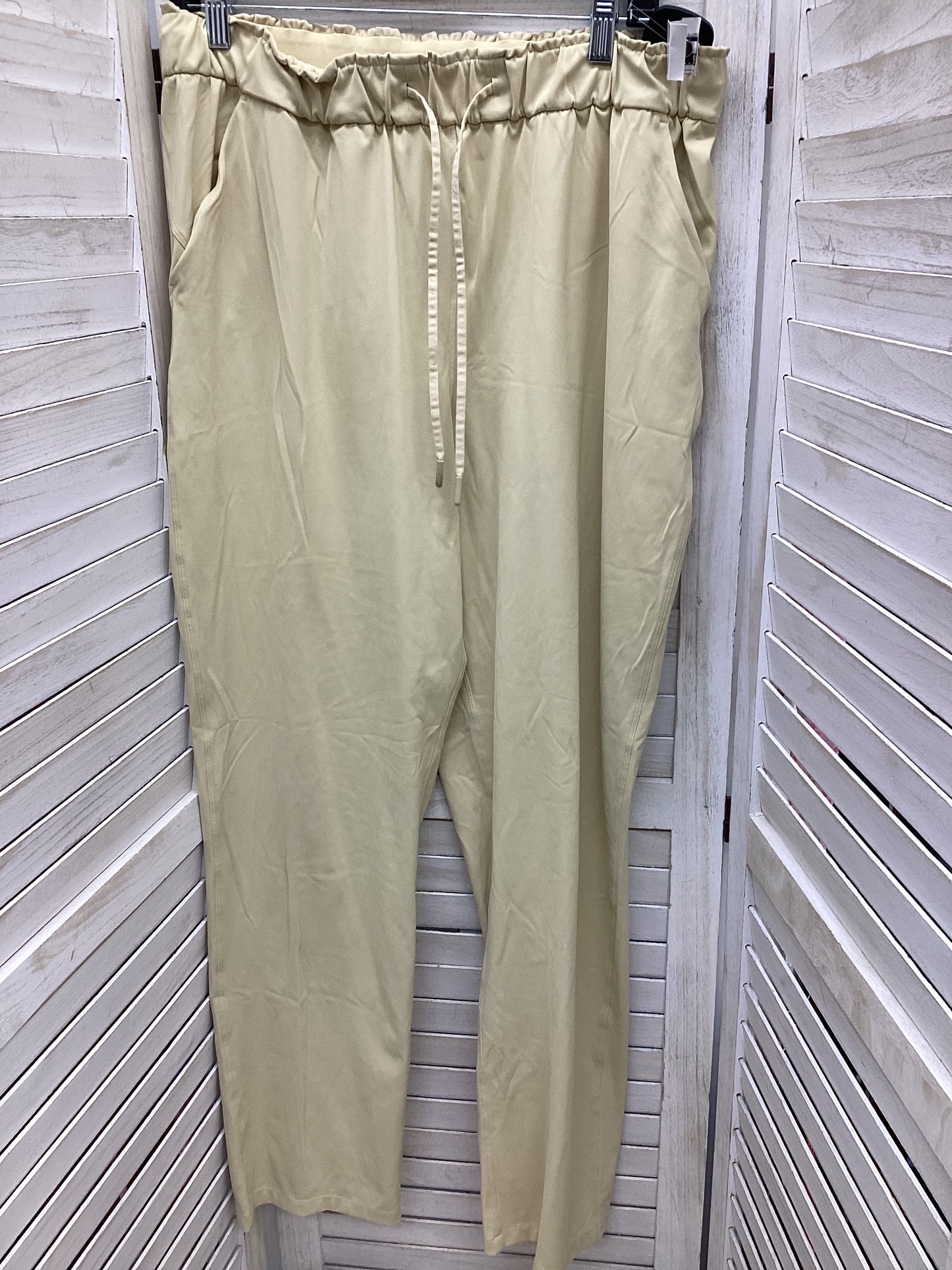 Tan Athletic Pants Lululemon, Size 12