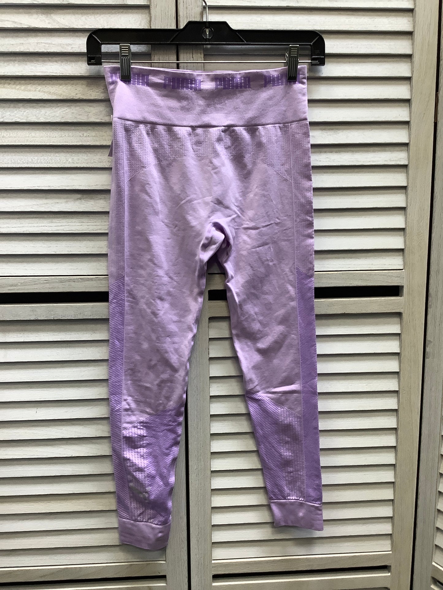 Athletic Leggings By Puma In Purple, Size: S