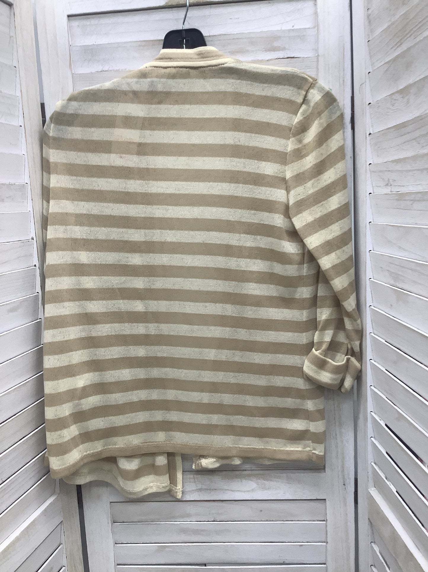 Cardigan By Jones New York In Tan, Size: S